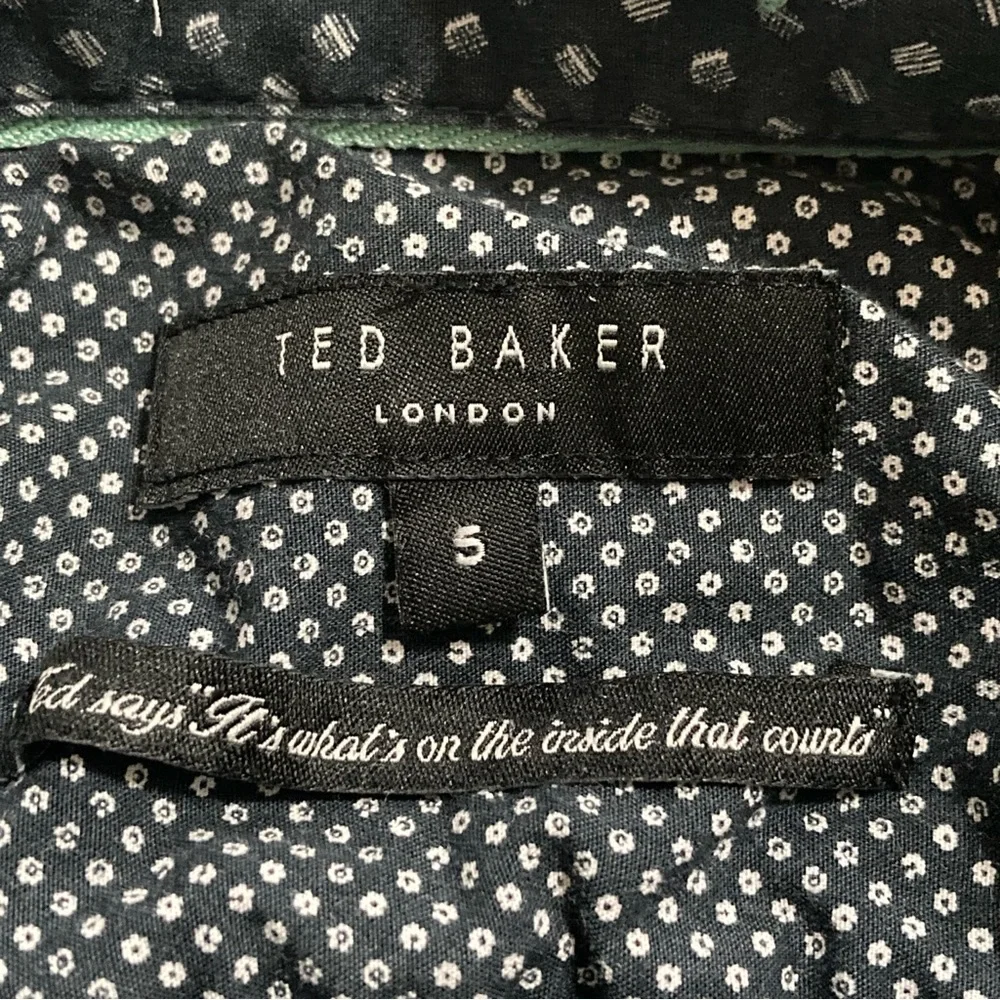 Ted Baker London Men’s Blue Casual Button Down Shirt Size S - Picture 6 of 13